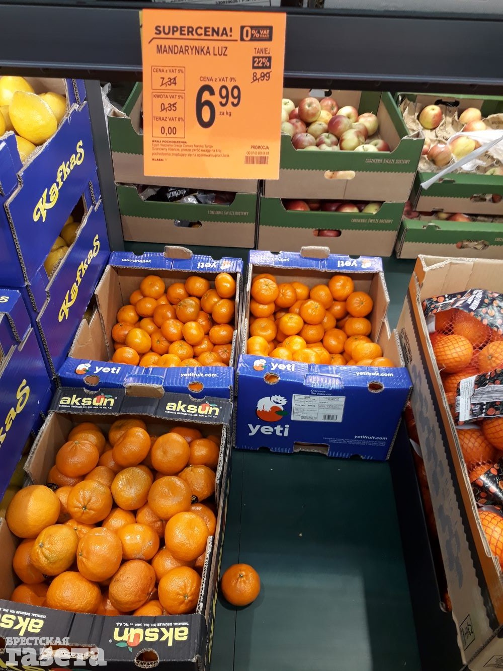 Цены на овощи