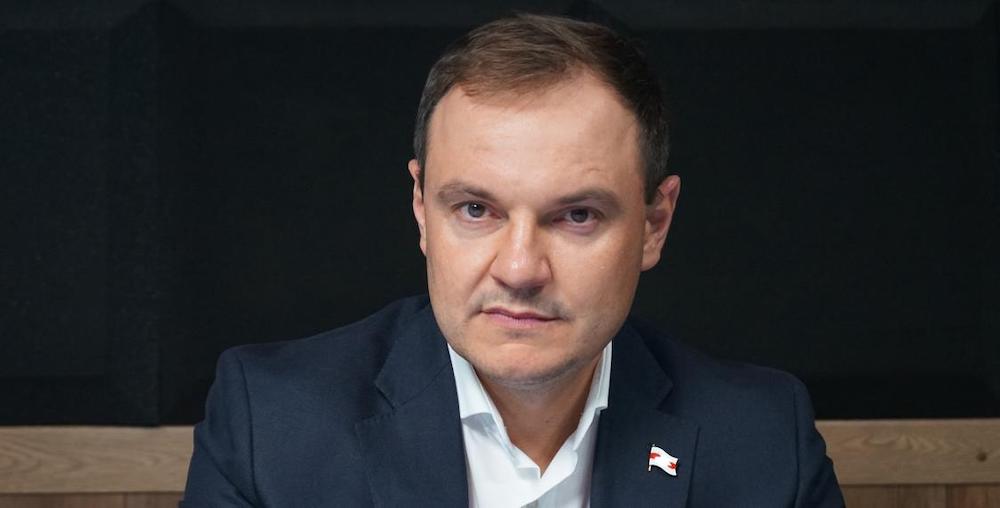 Глава Беларуского дома в Варшаве Алесь Зарембюк. Фото: Euroradio.fm.