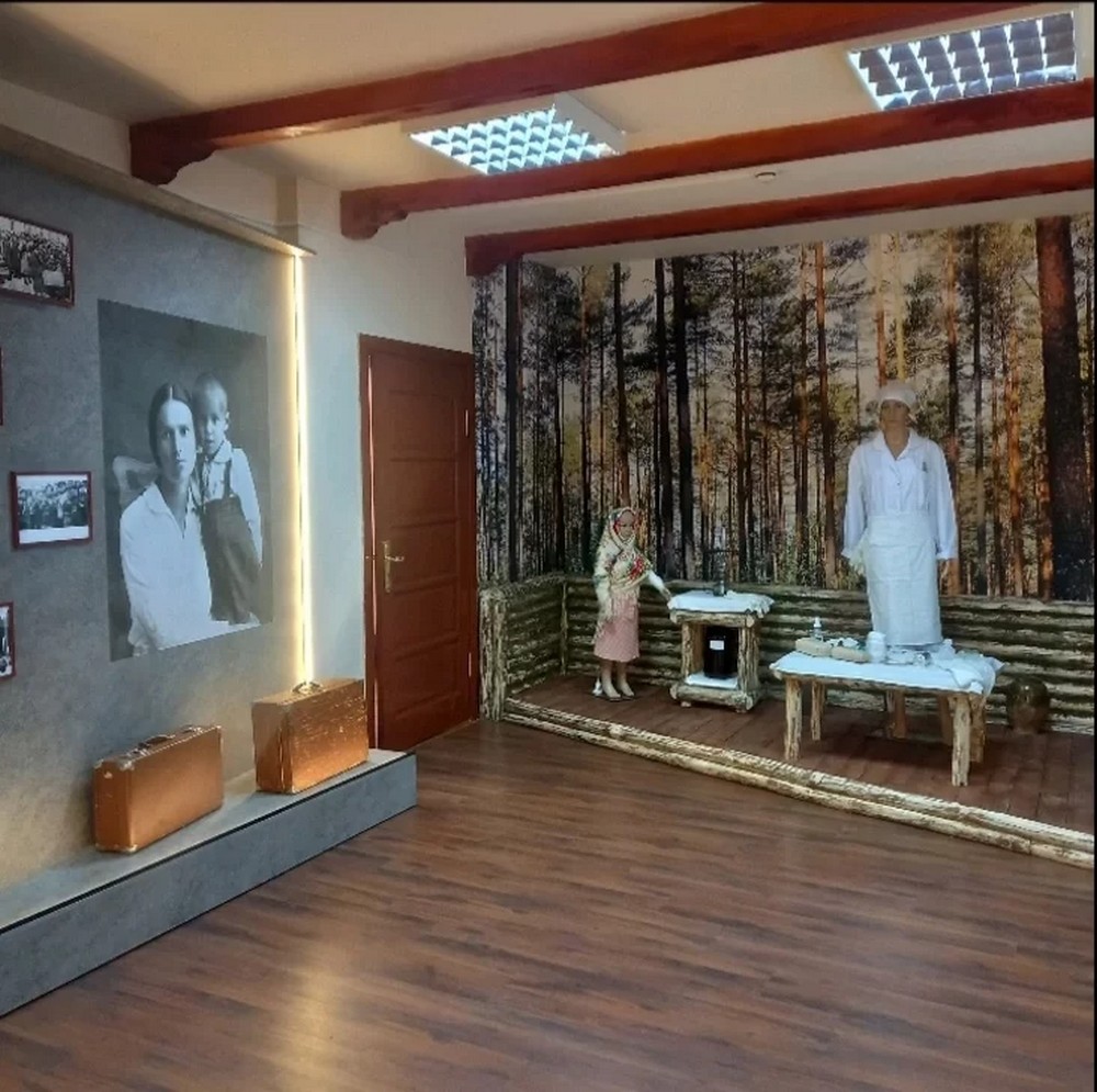 Экспозиция, посвященные советским партизанам и подпольщикам, которой заменили экспозицию о Тадеуше Костюшко. Фото: Жабинковский райисполком