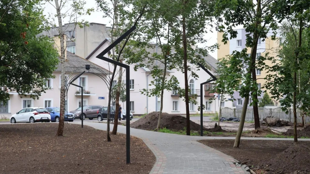 Сквер в Бресте.