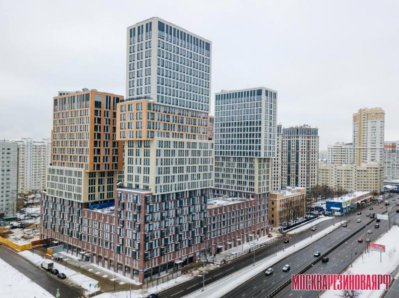 Один из жилых комплекстов ПИК в Москве