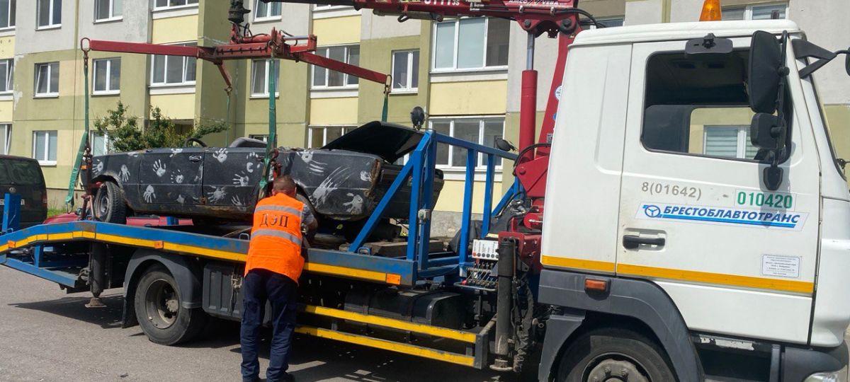 Автохлам, Брест, брошенные авто