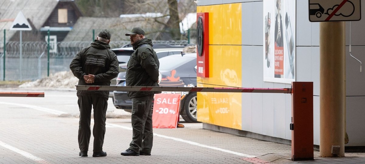Литовские пограничники. Фото: Delfi