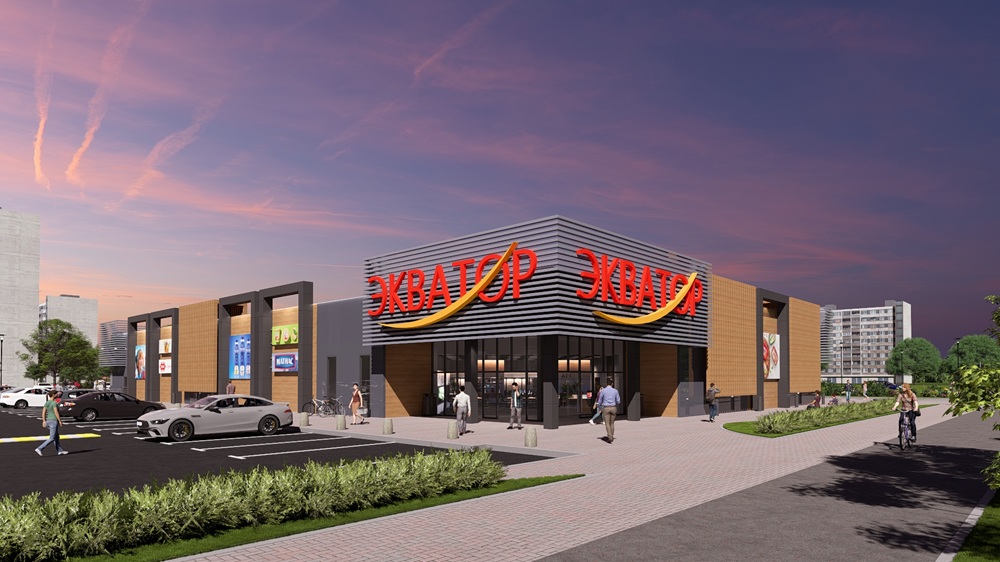 Архитектурно-планировочная концепция новых зданий ТРЦ «Экватор» в Бресте