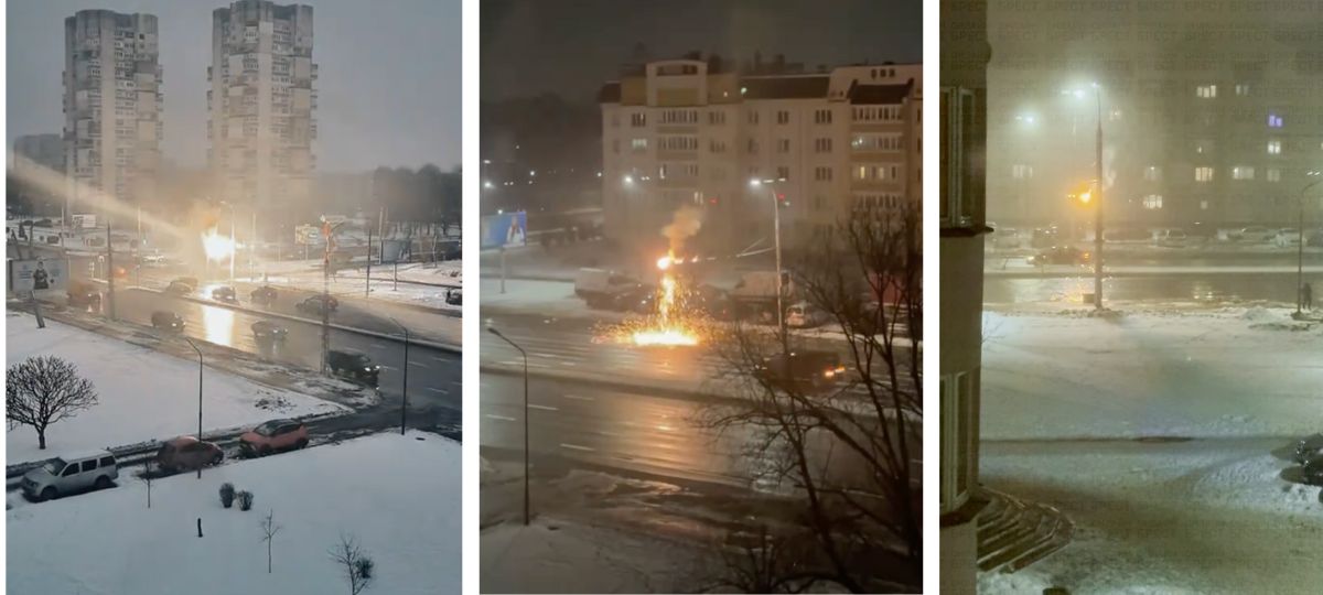 Искры, провода