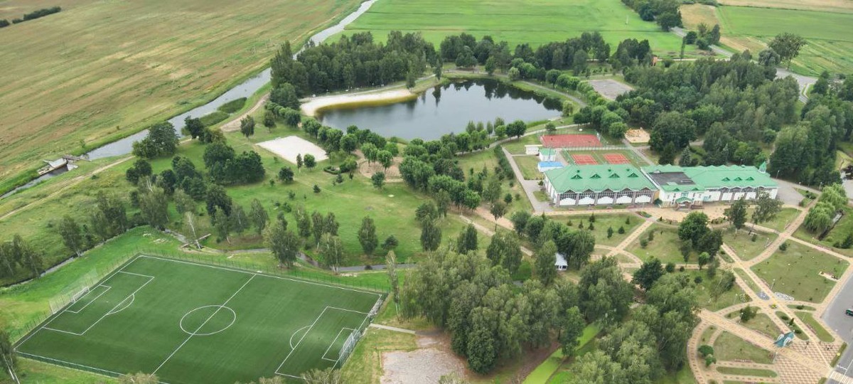 Городской парк Малориты с высоты птичьего полета. Иллюстративное фото газеты "Голас Часу"