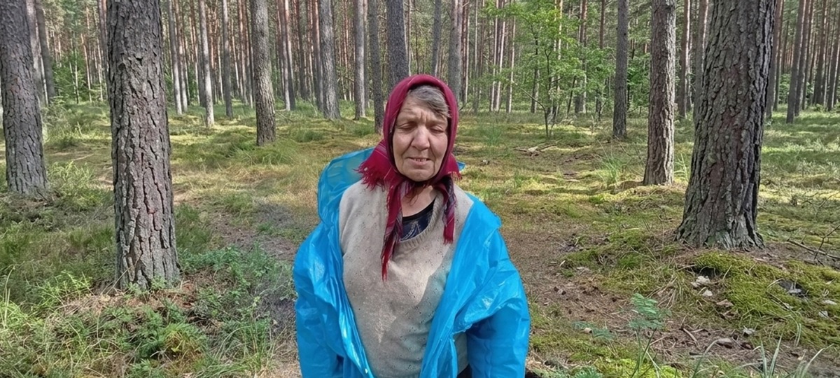 Пенсионерка Нина Куницкая, которую нашли спустя 14 дней в лесу