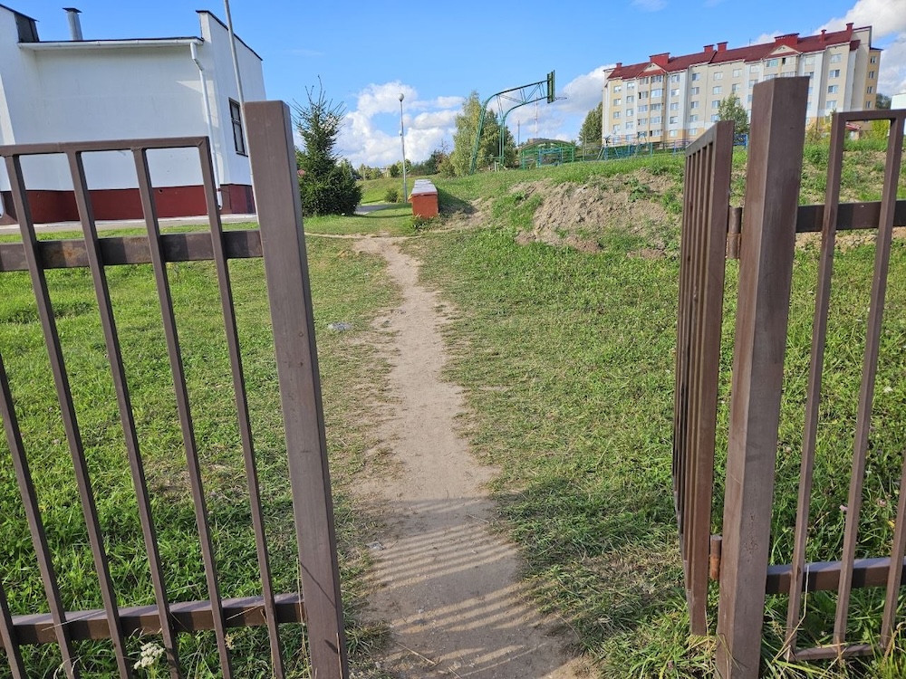 Дорога в школу в Радошковичах