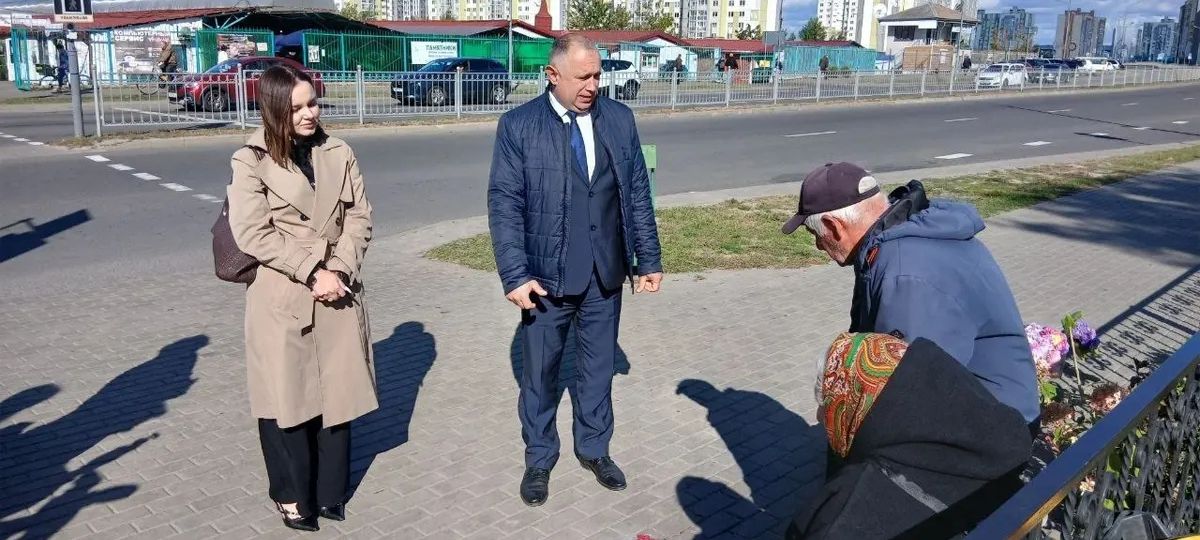 Чиновники на рейде против несанкционированной торговли в Московском районе